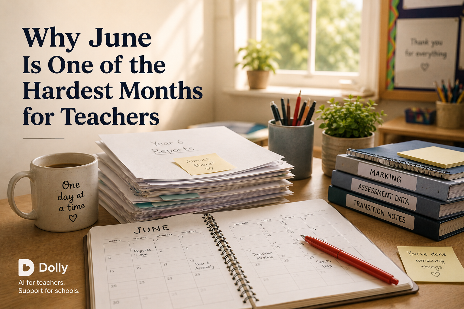 Why Teacher Workload Peaks in June: The End-of-Year Challenge for UK Schools
